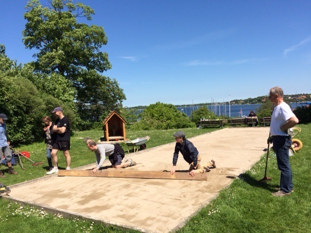 Petanquebanen glattes